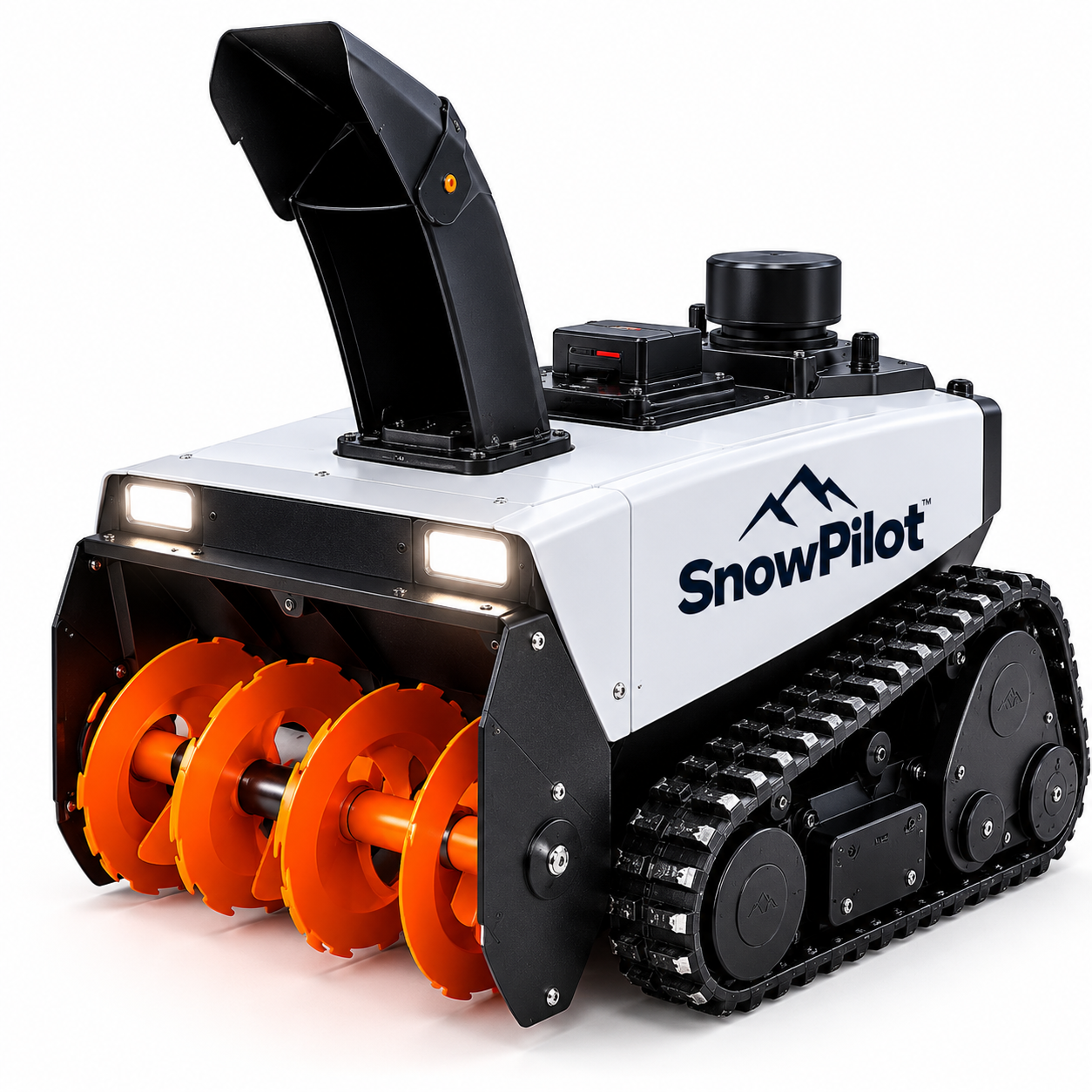 SnowPilot remote control snow blower